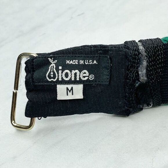 Vintage Ione Rope Mother Pearl Shell Beaded Cinch Belt Medium (M) ✨ - Picture 10 of 12